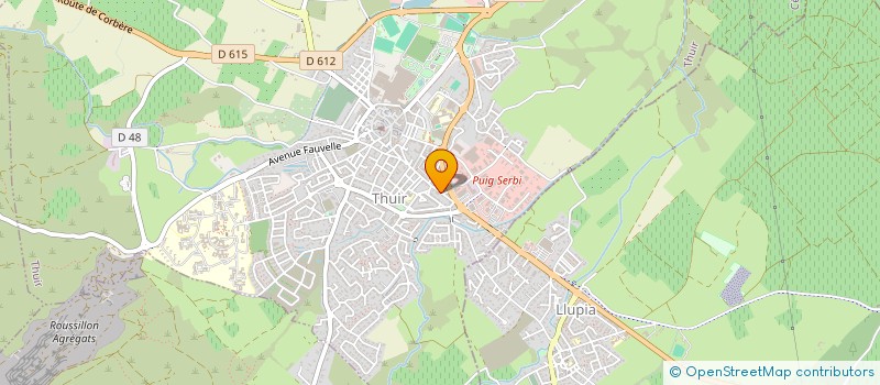 localisation de l'entreprise PHOENIX INFORMATIQUE  THUIR