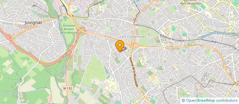 localisation de l'entreprise PHOENIX INSERTION à MONTPELLIER