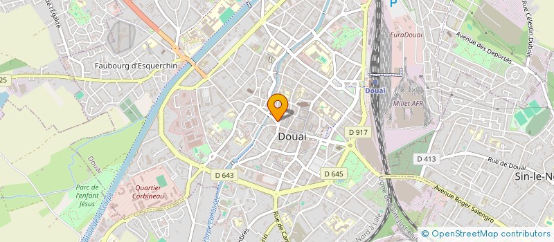 localisation de l'entreprise PHOENIX INVEST  DOUAI