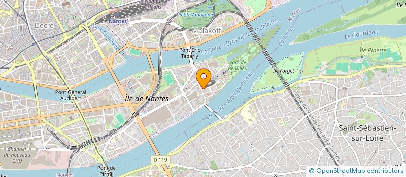 localisation de l'entreprise PHOENIX INVEST  NANTES