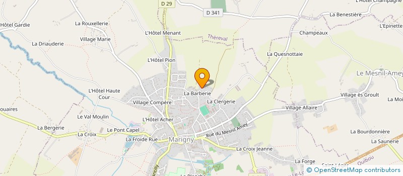 localisation de l'entreprise PHOENIX KICKBOXING MARIGNY (P.K.M)  MARIGNY-LE-LOZON