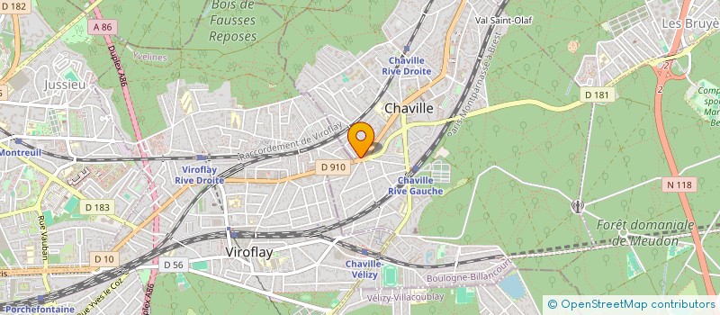localisation de l'entreprise PHOENIX LOGISTIQUE à CHAVILLE