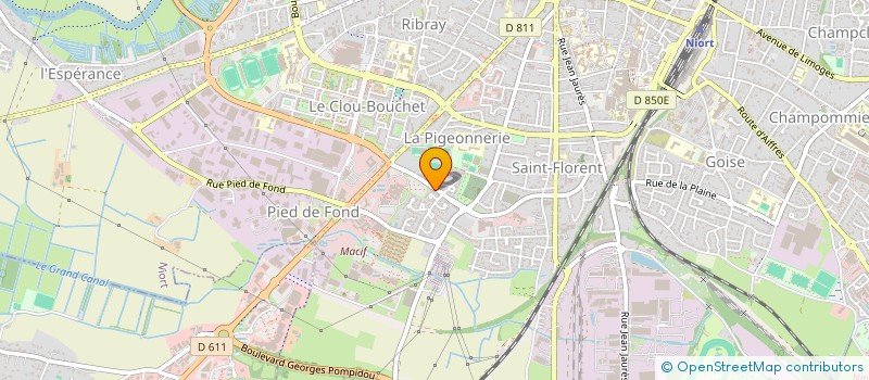 localisation de l'entreprise PHOENIX MANUFACTURE à NIORT