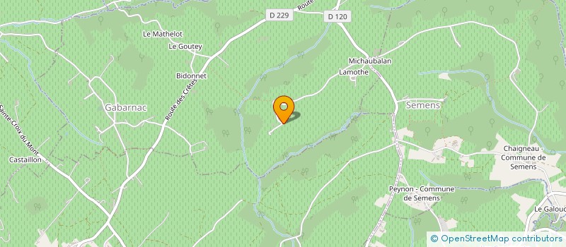 localisation de l'entreprise PHOENIX MARBRE 33  GABARNAC