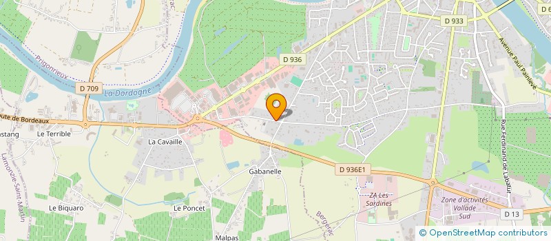 localisation de l'entreprise PHOENIX MOBILE  BERGERAC