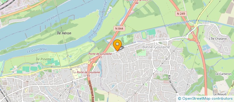 localisation de l'entreprise PHOENIX POKER CLUB  BASSE-GOULAINE