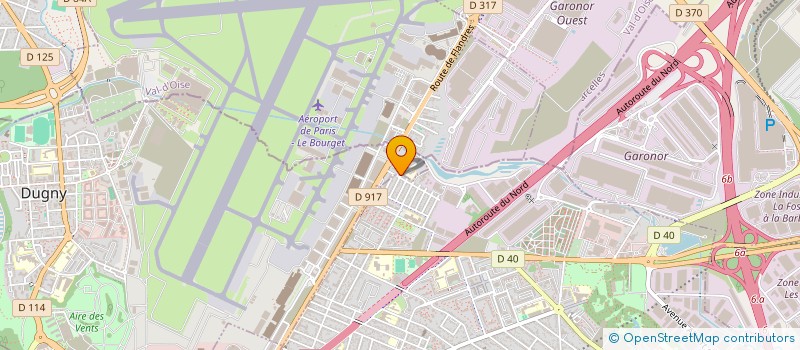 localisation de l'entreprise PHOENIX PRO  DUGNY