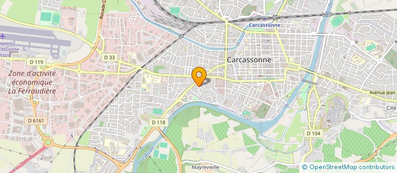 localisation de l'entreprise PHOENIX PROTECTION  CARCASSONNE