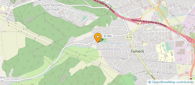 localisation de l'entreprise PHOENIX RENOV  FAMECK