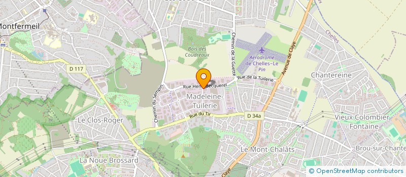 localisation de l'entreprise PHOENIX RH à CHELLES