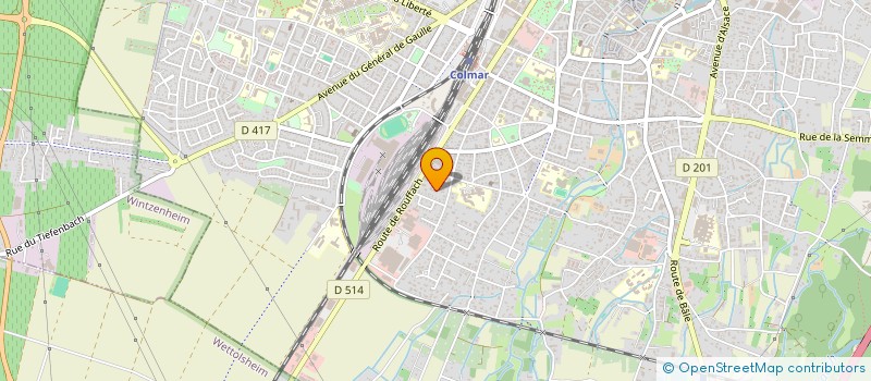 localisation de l'entreprise PHOENIX ROCE CONSULTING  COLMAR