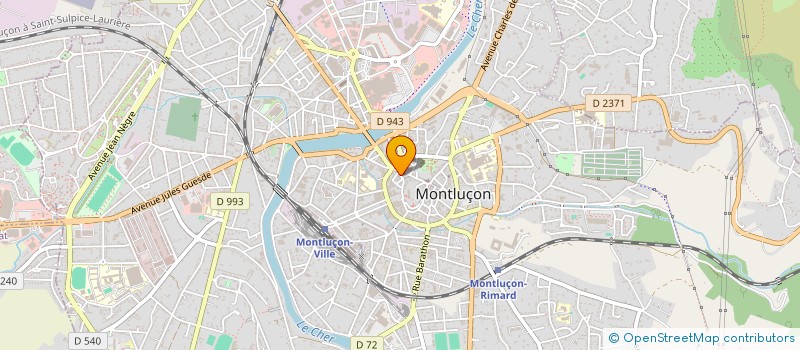 localisation de l'entreprise PHOENIX SARL PROPERTY INVESTMENT à MONTLUCON