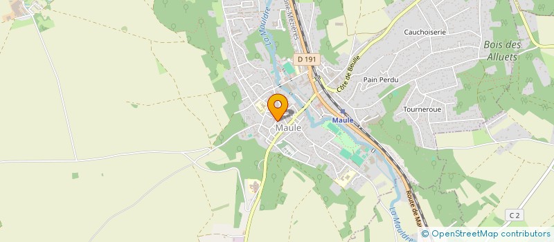 localisation de l'entreprise PHOENIX SAS  MAULE