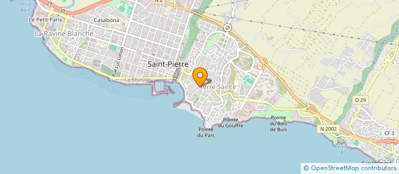localisation de l'entreprise PHOENIX TERRE SAINTE à SAINT-PIERRE