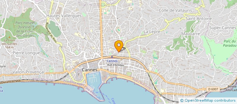 localisation de l'entreprise PHOENIX TRADE à CANNES
