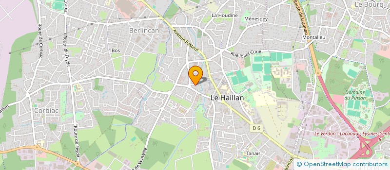 localisation de l'entreprise PHOENIX VTC  LE HAILLAN