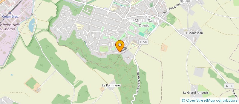 localisation de l'entreprise PHOENIX78  LE MESNIL-SAINT-DENIS