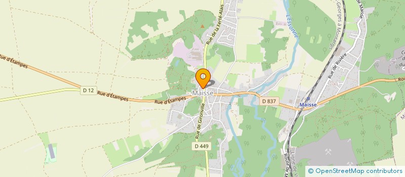 localisation de l'entreprise PHOENIXAUTO  MAISSE