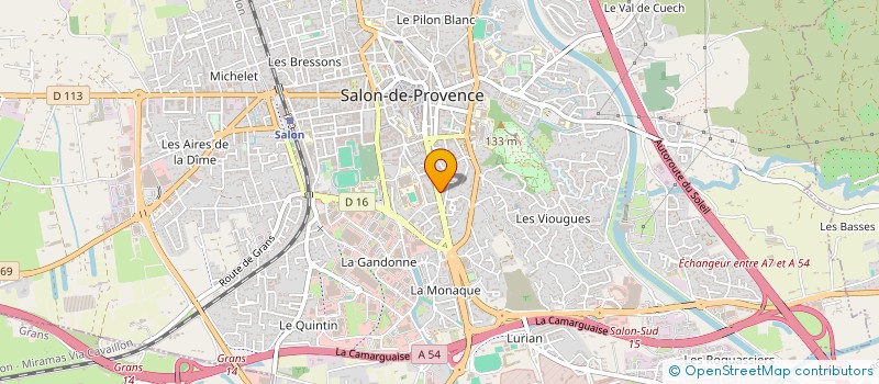 localisation de l'entreprise PHOJ  SALON-DE-PROVENCE