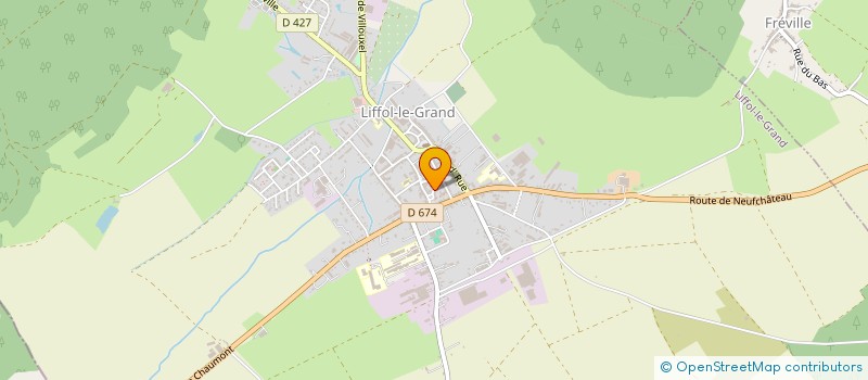 localisation de l'entreprise PHON'ETHIQUE à LIFFOL-LE-GRAND