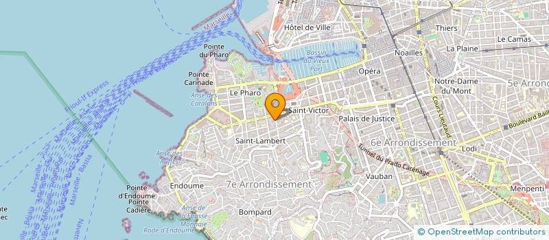 localisation de l'entreprise PHON'IRONE à MARSEILLE