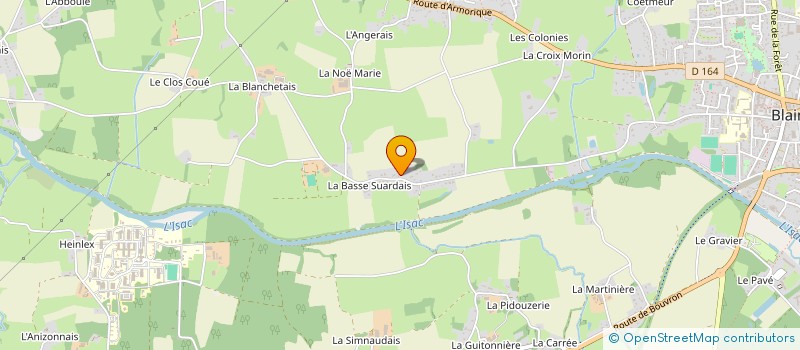 localisation de l'entreprise PHONAUTOGRAPHE  BLAIN