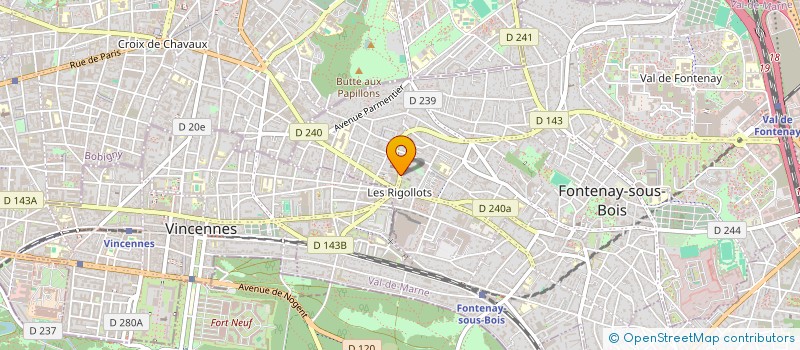 localisation de l'entreprise PHONE + à FONTENAY-SOUS-BOIS