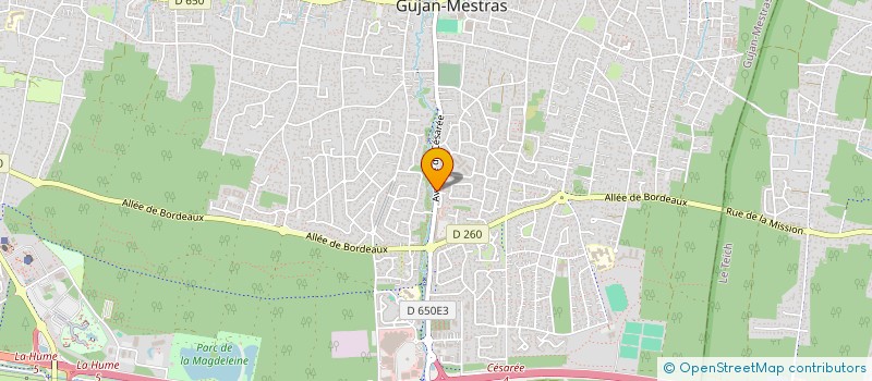 localisation de l'entreprise PHONE  GUJAN-MESTRAS