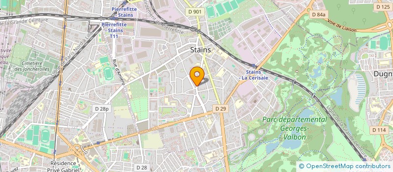 localisation de l'entreprise PHONE 93  STAINS