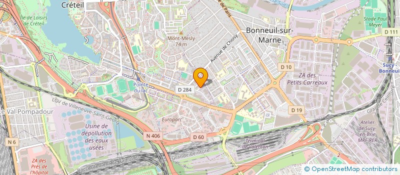 localisation de l'entreprise PHONE ADDICT à CRETEIL