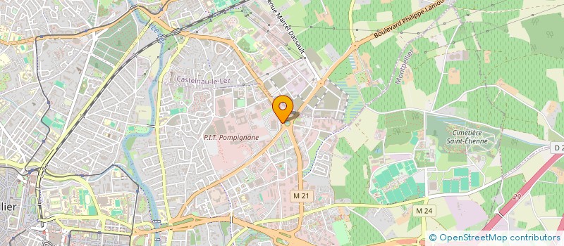 localisation de l'entreprise PHONE ADVANCE  MONTPELLIER