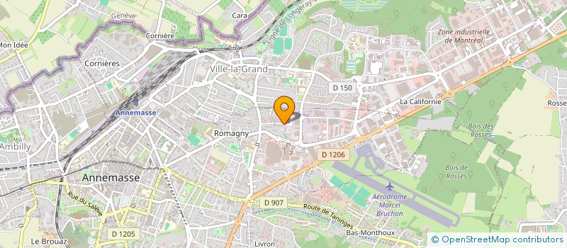 localisation de l'entreprise PHONE AND COMPUTER  ANNEMASSE