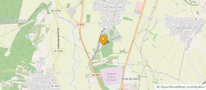 localisation de l'entreprise PHONE CHALON  ASNIERES-LES-DIJON