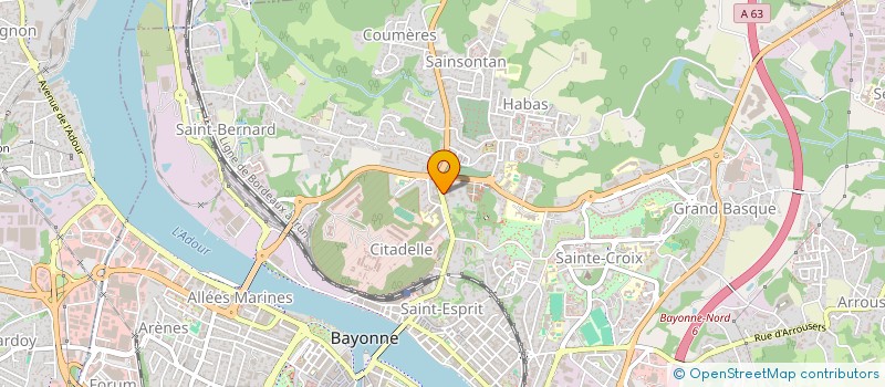 localisation de l'entreprise PHONE COMPANY à BAYONNE