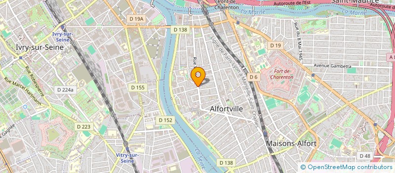 localisation de l'entreprise PHONE CONSULTING  ALFORTVILLE