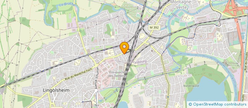 localisation de l'entreprise PHONE CORNER  STRASBOURG