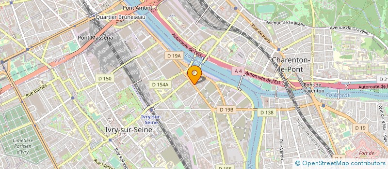 localisation de l'entreprise PHONE DE LA SEINE à IVRY-SUR-SEINE