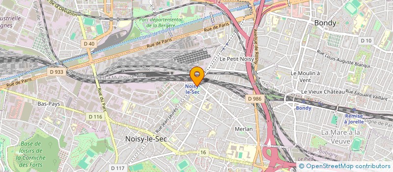 localisation de l'entreprise PHONE ET SERVICES à NOISY-LE-SEC