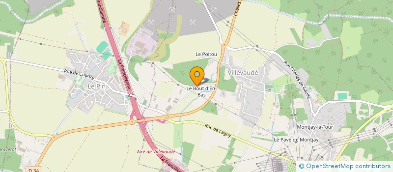 localisation de l'entreprise PHONE ETHIC à VILLEVAUDE