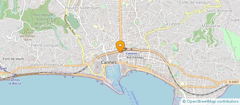 localisation de l'entreprise PHONE EXPRESS à CANNES