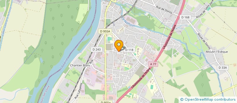 localisation de l'entreprise PHONE-FAX à COSNE-COURS-SUR-LOIRE