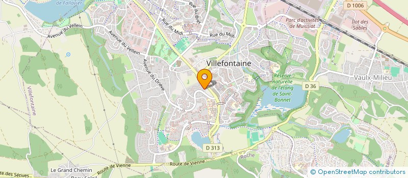 localisation de l'entreprise PHONE FIX  VILLEFONTAINE