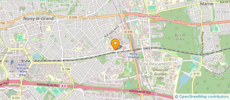 localisation de l'entreprise PHONE-HUB  NEUILLY-SUR-MARNE