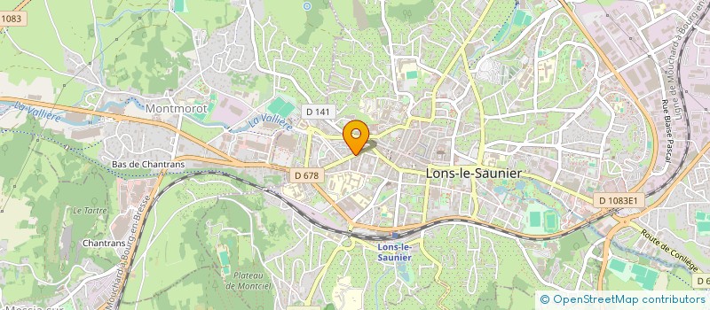 localisation de l'entreprise PHONE INFO à LONS-LE-SAUNIER