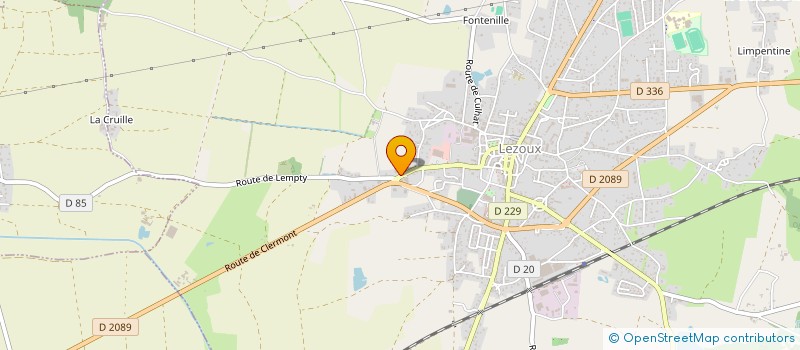 localisation de l'entreprise PHONE IS  LEZOUX