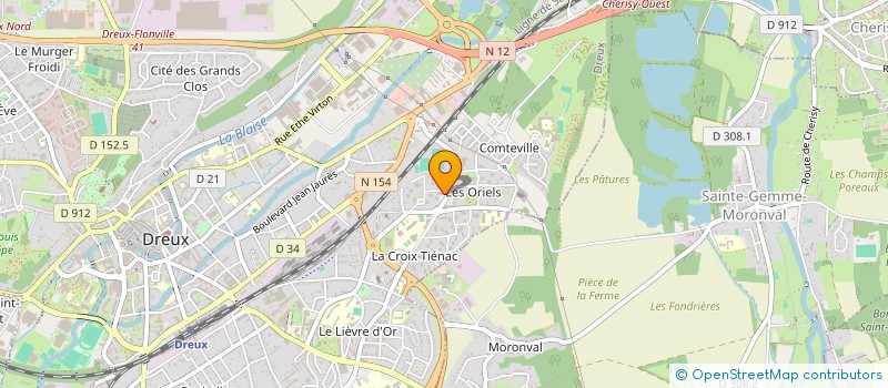 localisation de l'entreprise PHONE ORIELS à DREUX
