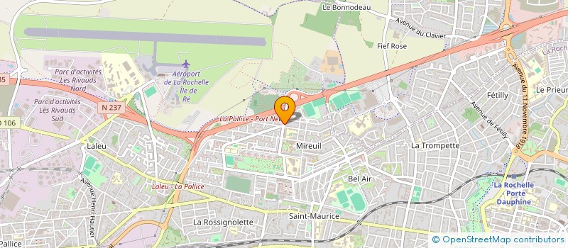 localisation de l'entreprise PHONE & PC  LA ROCHELLE