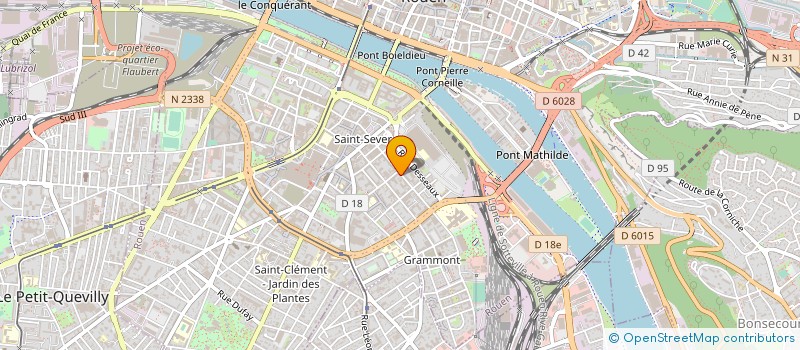 localisation de l'entreprise PHONE PIZZA à ROUEN