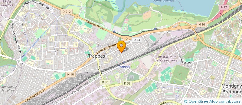 localisation de l'entreprise PHONE PLUS à TRAPPES