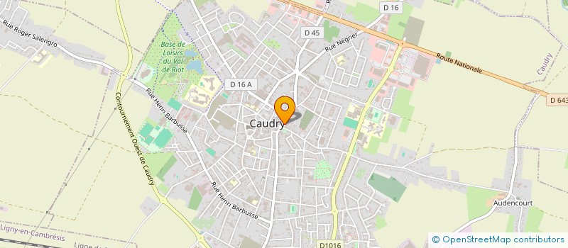 localisation de l'entreprise PHONE PRO CAUDRY  CAUDRY